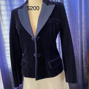 YVES SAINT LAURENT jacket.